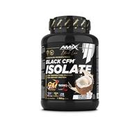 Amix | Proteína BLACK CFM ISOLATE - Ayuda a Mantener la Masa Muscular - Con Enzimas Digestivas - Fácil Digestión - Rápida Absorción - Proteína en Polvo - 1 Kg - Sabor Coco