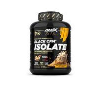 Amix | Proteína BLACK CFM ISOLATE - Ayuda a Mantener la Masa Muscular - Con Enzimas Digestivas - Fácil Digestión - Rápida Absorción - Proteína en Polvo - 2 Kg - Sabor Caramelo-salado