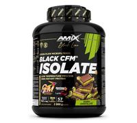 Amix | Proteína BLACK CFM ISOLATE - Ayuda a Mantener la Masa Muscular - Con Enzimas Digestivas - Fácil Digestión - Rápida Absorción - Proteína en Polvo - 2 Kg - Chocolate Dubai