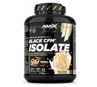 Amix Proteína BLACK CFM ISOLATE – ayuda a mantener masa muscular, enzimas – 2 kg Chocolate blanco