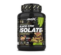 Amix | Proteína BLACK CFM ISOLATE - Ayuda a Mantener la Masa Muscular - Con Enzimas Digestivas - Fácil Digestión - Rápida Absorción - Proteína en Polvo - 1 Kg - Chocolate Dubai