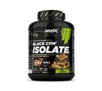 Amix | Proteína BLACK CFM ISOLATE - Ayuda a Mantener la Masa Muscular - Con Enzimas Digestivas - Fácil Digestión - Rápida Absorción - Proteína en Polvo - 2 Kg - Chocolate Dubai