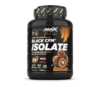 Amix | Proteína BLACK CFM ISOLATE - Ayuda a Mantener la Masa Muscular - Con Enzimas Digestivas - Fácil Digestión - Rápida Absorción - Proteína en Polvo - 1 Kg - Sabor Bombon crujiente