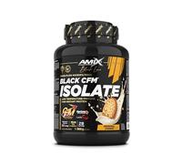 Amix | Proteína BLACK CFM ISOLATE - Ayuda a Mantener la Masa Muscular - Con Enzimas Digestivas - Fácil Digestión - Rápida Absorción - Proteína en Polvo - 1 Kg - Sabor Cookie