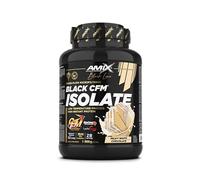 Amix | Proteína BLACK CFM ISOLATE - Ayuda a Mantener la Masa Muscular - Con Enzimas Digestivas - Fácil Digestión - Rápida Absorción - Proteína en Polvo - 1 Kg - Sabor Chocolate blanco