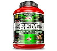 Amix | Proteína CFM Nitro Whey Con Actinos - Ayuda a Mantener la Masa Muscular - Con Enzimas Digestivas - Fácil Digestión - Rápida Absorción - Proteína en Polvo - 1 Kg - Sabor Doble Chocolate