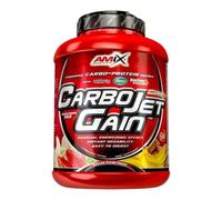AMIX - Proteína en Polvo Carbojet Gain -Proteína para Ganar Masa Muscular - Ideal para Atletas de Élite - Sabor Fresa - 2,25 KG