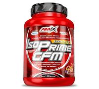 AMIX - Proteína Isolada Isoprime CFM, 1 Kg - Gran Aporte de Aminoácidos - Contiene Enzimas Digestivas - Libre de Aspartamo, Proteínas para Aumentar Masa Muscular, Sabor Chocolate