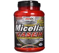 AMIX - Proteína Isolada Micellar Casein - Complemento con Alta Proporción de Caseína Micelar - Proteína para Ganar Masa Muscular - Contiene Enzimas Digestivas - Sabor Frutas del Bosque - 1 KG