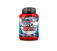 AMIX - Proteína Isolada Night Pro Elite - Gran Aporte de Aminoácidos Ramificados - Suplemento para Ganar Masa Muscular - Ideal para Batidos de Proteínas - Sabor Fresa - 1 KG