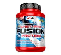 AMIX - Proteína Whey - Pure Fusion - 1 Kg - Concentrado de Suero Ultra Filtrado - Proteína Isolada con Splenda - Contiene L-glutamina - Proteínas para Aumentar Masa Muscular - Sabor Melón/Yogurt