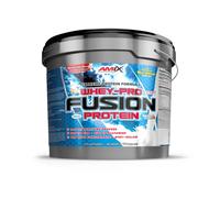 AMIX -Proteína Whey -Pure Fusion - 4 Kg -Concentrado de Suero Ultra Filtrado -Proteína Isolada con Splenda -Contiene L-glutamina -Proteínas para Aumentar Masa Muscular -Sabor Doble-Chocolate blanco
