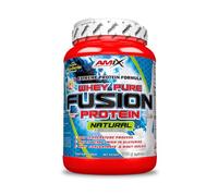 AMIX - Proteína Whey - Pure Fusion - 700 Gr - Concentrado de Suero Ultra Filtrado - Proteína Isolada con Splenda - Contiene L-glutamina - Proteínas para Aumentar Masa Muscular - Sabor Natural