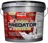 AMIX, Proteínas para Aumentar Masa Muscular con Sabor Cookie y Crema, Predator en Formato Bote de 4 Kg, Ayuda al Crecimiento Muscular, Libre de Aspartamo, Ideal para Batidos de Proteínas