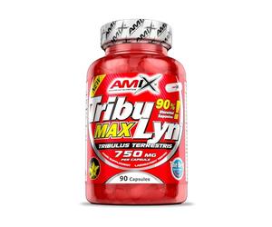 AMIX - Proteínas para Aumentar Masa Muscular - Tribulyn 90% en Formato de 90 Cápsulas - Ayuda a Incrementar la Fuerza y la Masa Muscular - Mejora la Libido