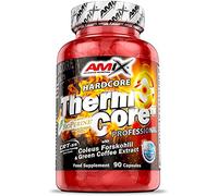 AMIX - Quemador de Grasa - Thermocore - 90 Cápsulas - Complemento para Cotrol de Peso - Complemento Alimenticio con Cafeína - Componentes Naturales - Reduce el Apetito - Fat Burner