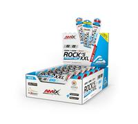 Amix™ Rock‘s Energy Gel XXL - Gel Energético con Carbohidratos, Minerales y Vitamina C - Con Cafeina - Fuente Rápida de Energía para Deportista - Sabor Cola - 24 x 65 g
