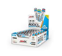 Amix™ Rock‘s Energy Gel XXL - Gel Energético con Carbohidratos, Minerales y Vitamina C - Sin Cafeina - Fuente Rápida de Energía para Deportista - Sabor Naranja - 24 x 65 g