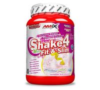 AMIX - SHAKE 4 FIT & SLIM - 1 KG - Ayuda a reducir la grasa - Reduce el apetito - Sabor a Fresa