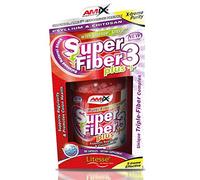 AMIX Super Fiber 3 Plus 90 Caps es un complemento alimenticio, a base de fibra natural que contiene cáscara de Psillium, chitosán y fibra prebiótica (Litesse Ultra®)