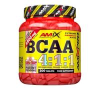 AMIX - Suplemento Alimenticio BCAA Instantized 4:1:1 en 300 Cápsulas - Ayuda a Eludir el Catabolismo Muscular - Estimula la Recuperación Muscular - Favorece la Síntesis Proteica