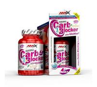AMIX - Suplemento Alimenticio Carb Blocker en 90 Cápsulas - Ayuda a Reducir la Grasa y la Fatiga - Favorece la biodisponibilidad - Contiene Extracto de Yerba Mate y Frijol Blanco