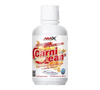 AMIX - Suplemento Alimenticio Carnilean Burner 480 ml - Ayuda a Reducir la Grasa y la Fatiga - Favorece el Aumento de Energía - Contiene Extracto Seco de Guaraná - Sabor Naranja