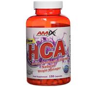 AMIX - Suplemento Alimenticio HCA en 150 Cápsulas - Ayuda a Reducir la Grasa - Contiene Antioxidantes y Cambogia - Favorece el Aumento de Energía - Suplemento Deportivo