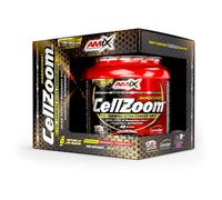 AMIX - Suplemento Deportivo - CellZoom en Formato de 315 g - Ayuda a Potenciar la Fuerza Explosiva - Contiene Creatina Monohidratada y Cafeína - Sabor Azul Frambuesa