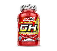 AMIX - Suplemento Deportivo GH Maximum en 120 Cápsulas - Contribuye a la Liberación de la GH Natural - Ayuda al Desarrollo y Recuperación de la Masa Muscular - Suplemento Alimenticio