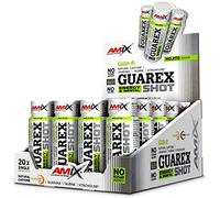 AMIX - Suplemento Deportivo - Guarex Energy & Mental Shot en Formato 20x60 ml - Con Taurina y Colina - Ayuda a Mantener la Energía Física y Mental - Sabor Mojito