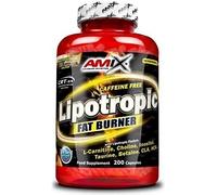 Amix Suplemento Deportivo Lipotropic Fat Burner 200 cápsulas – Energía y mejora la resistencia