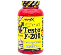 Amix Suplemento deportivo Pro Testo F-200 - Ayuda a potenciar fuerza y resistencia - 200 cápsulas