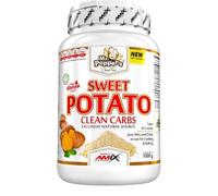 Amix Sweet Potato Clean Carbs 1 Kg - Harina de Boniato en Polvo, Rica en Hidratos de Carbono/Ideal para Batidos y Recetas Sabor Chocolate
