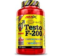 Amix Suplemento alimenticio Testo F-200 – Aumenta testosterona, fuerza y energía – 250 tabletas