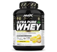 Amix™ Ultra Pure Whey Protein 1800g - Concentrado de Proteína de Suero de calidad con DigeZyme®, LactoSpore™ y Alto Contenido en Proteínas - Sabor Limón