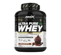 Amix™ Ultra Pure Whey Protein 2000g - Concentrado de Proteína de Suero de calidad con DigeZyme®, LactoSpore™ y Alto Contenido en Proteínas - Sabor Chocolate Muffin