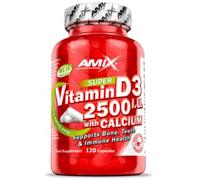 Amix Vitamina D3 2500 I.U + Calcio 120 caps
