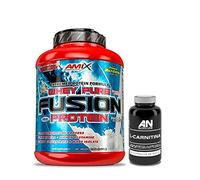 AMIX Whey Pure Fusión 2kg Chocolate + Carnitina