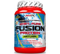 AMIX - Proteína Whey - Pure Fusion - 700 Gr - Concentrado de Suero Ultra Filtrado - Proteína Isolada con Splenda - Contiene L-glutamina - Proteínas para Aumentar Masa Muscular - Sabor Natural