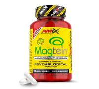 AmixPro® Magtein® Magnesium L-Threonate - 90 Cápsulas - Magnesio Avanzado para Sistema Nervioso, Función Psicológica y Reducción del Cansancio - Alta Absorción - 144 mg de Magnesio Puro