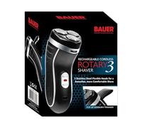 AMK Afeitadora eléctrica giratoria inalámbrica recargable para hombre (1)