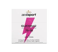 AML Sport - Glucomag 70/30 - 10 sobres de 30 ml (sabor limón) energía para deportistas. Apto para veganos.