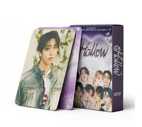 AMLHTY 55 tarjetas Kpop Stray Kids Hollow Japan Photocards Hollow New Album Tarjetas Stray Kids Mini Merch Photocards Set Kpop Greeting Card Postales para Fans