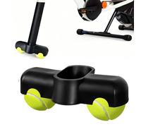 Amllaing Adaptador ajustable para pies de bicicleta con 2 tenis | Entrenador de bicicleta portátil para entrenamiento de resistencia, kickr core entrenamiento de interior