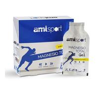 Amlsport Magnesio Total Gel Limón 12 Sobres - Mantenimiento de Huesos y Músculos