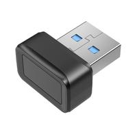 Ammboco Lector de llaves USB de dactilares FIDO U2F, llave de seguridad a juego rápido, mini lector de dactilares de Hello Anti-Spoofing, fácil de instalar
