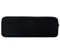 AMMKRO Funda de neopreno con cremallera para teclado inalámbrico Logitech MK270/MK295/MX Keys S, funda para teclado inalámbrico y mouse, Black, Personalizable