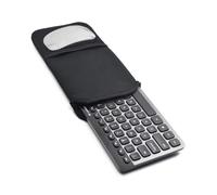 AMMKRO Funda de viaje de neopreno para teclado con funda de malla para mouse para Logitech K380 / Logitech MX Keys Mini teclado inalámbrico Bluetooth