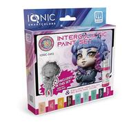 Ammo IONIC Set de pintura intergaláctica, El set incluye 1 miniatura y 9 colores acrílicos, especialmente seleccionados para pintar figuras chibi por Neko Galaxy